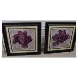 37.5" x 37.5" Floral Framed Prints