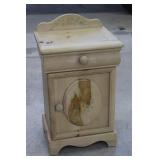 Natural Pine Nightstand