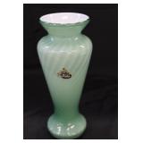 7 5/8" Fenton Moss Green Vase