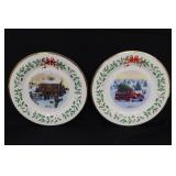 Lenox Holiday Christmas Plates