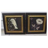 Decorative  17" x 18" Framed Prints