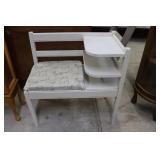 Painted Gossip Bench