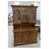 Ethan Allen Maple China Cabinet