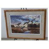 Daybreak Descent -Geese by  David Maass