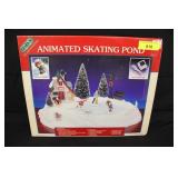 LEMAX Village Animated Skating Pond
