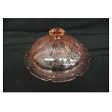 Pink Depression Glass "Cherry Blosom"