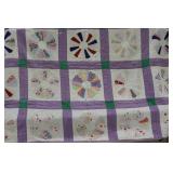 Vintage Hand Stitched Quilt