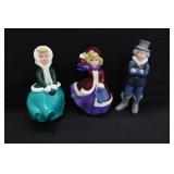 Hand Painted Ceramic Carolers