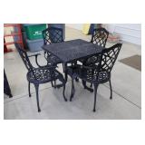 Wrought Iron Patio Set