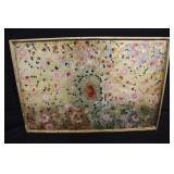 Robert M. Weiss  Glass/wood Serving Tray