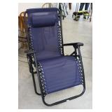 Like New  Blue Gravity Chair