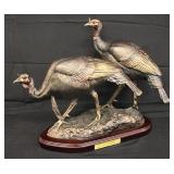 NWTF "Spring Suitors" Bronze Cast in Resin Sculptu