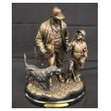 NIB DU "Just Us" Bronze Resin Sculpture