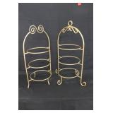 22" Decorative Plate Stands