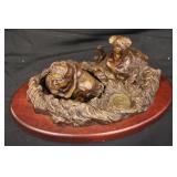 DU "Pit Crew" Resin Sculpture