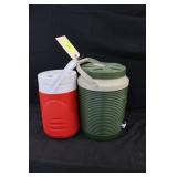 Coleman Water Jugs and Rubbermaid Water Jugs