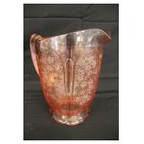 Pink Depression Glass "Cherry Blosom"