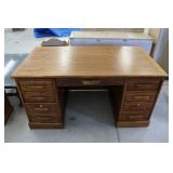 Winners Solid Oak Executive Office Desk