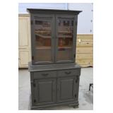 Young Republic Painted China Cupboard