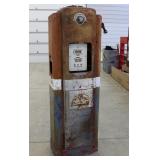 Vintage Bennet Gas Pump