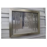 Andre Brasilier Modern Winter Landscape