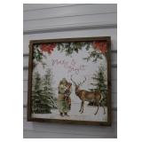 Mary and Bright Christmas Picture