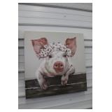 Canvas Piggy Picture