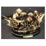 DU" Anticipation" Bronze Resin Sculpture