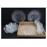 Iris & Herringbone Glassware