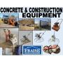 CONCRETE & CONSTRUCTION EQUIPMENT AUCTION
