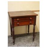 Antique Walnut Side Table