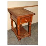 Oak End Table