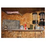 Neon Sign & Camping Lanterns