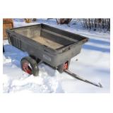 Rubbermaid Poly Lawn Dump Cart