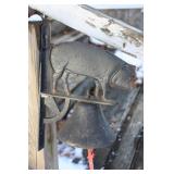 Cast Iron Pig Dinner Bell