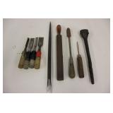 Wood Chisels, Picks & Grinding Bar