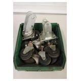 Assorted Casters & Parts