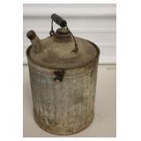 Vintage Galvanized Fuel Can