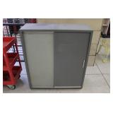 Hon Metal Storage Cabinet, 12" x 34" x 31"