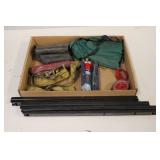 Ratchet Straps, Magnetic Rails