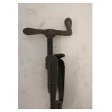Vintage Cast Iron Bench Clamp