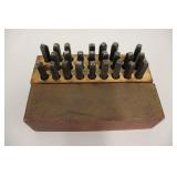 Vintage Steel Stamp Letter Punches