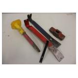 Pry Bars, Chisel & Hammer Head