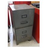 2 Drawer Metal File Cabinet