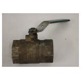 Grinnell 2-1/4" Brass Valve