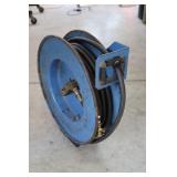 Retractable Air Hose Reel with Rubber Hose