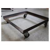 24" x 25" Steel Industrial Dolly Cart Base