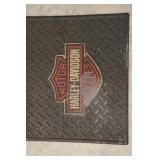 16" x 13 1/2 " Harley Davidson Rubber Mat