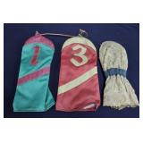 Vintage Golf Club Covers Set