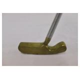 RH 35" AOUSHNET Bulls eye Brass Putter
